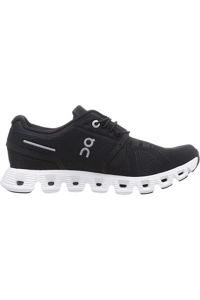 ON Running Wome's Cloud 5 Black White Shoes