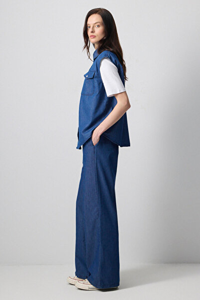 Touché Privé Denim Effect Vest