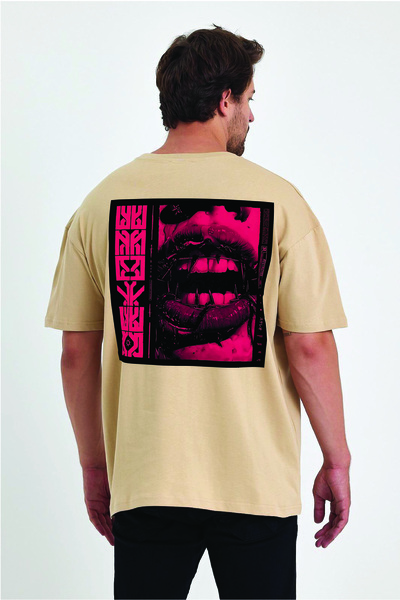 By Caspita Fashion Lenithra ruksak sa usnama i trnovima Štampano unisex Overs...