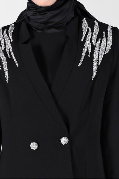 Alvina Three-Piece Trousers with Stone Detail on the Shoulder. Team 30261