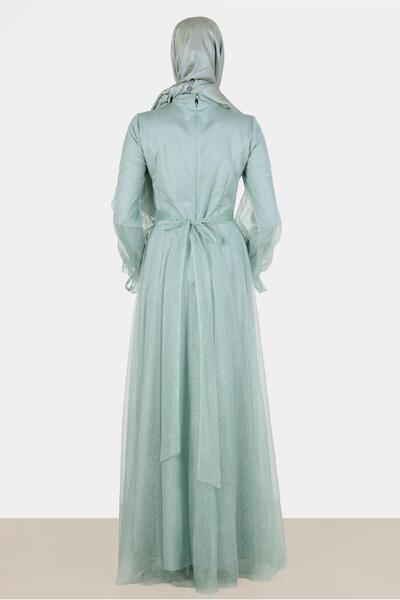 Alvina Simli Tüllü Abiye 50225