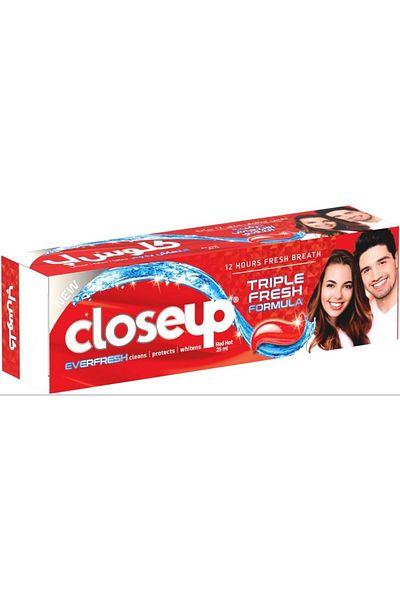 Closeup معجون أسنان إيفر فريش ريد هوت 50 مل × 6