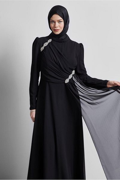 Alvina Strapies Chiffon Evening Dress 50503