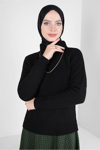 Alvina THROAT COLLAR KNITWEAR SWEATER 44068