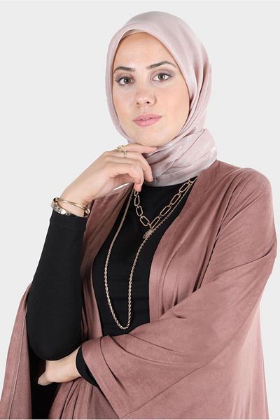 Alvina ALVINA 8126 Model Parili Banded Scarf