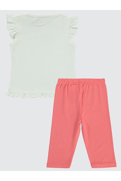 Civil Girls 2-5 Years Old Girl's Ecru Suit Set