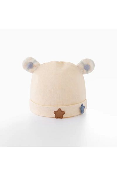 Generic Baby Infant Cotton Hat - Beige