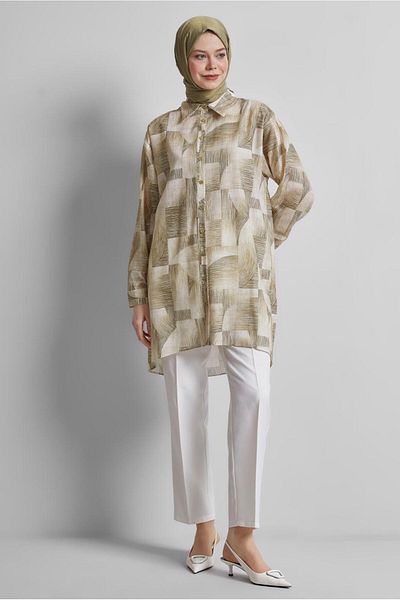Alvina Patterned Tunic Model No: 45405