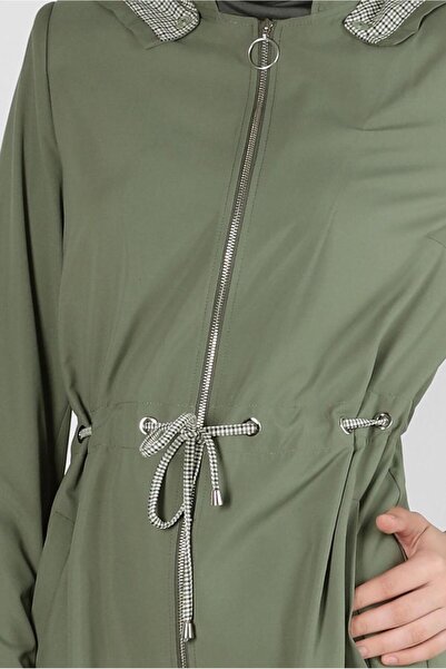 Alvina Καμπαρντίνα με κουκούλα με συρταριέρα - 10597