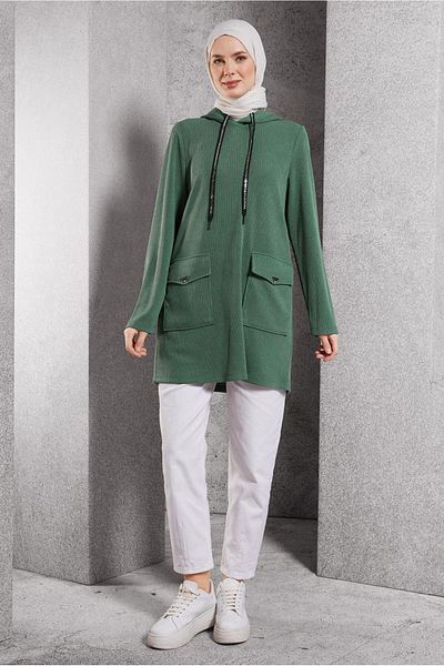 Alvina Hooded Tracksuit Tunic - 45135