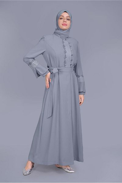Alvina 10199 Μοντέλο Παράνυμφος με Διχτυωτό και Λεπτομέρεια Κεντήματος