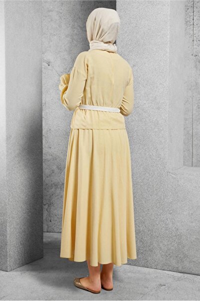 Alvina 42668-2 Model Belted Skirt Set