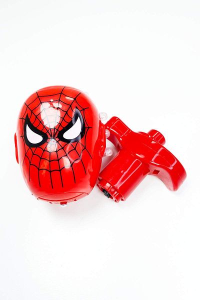 Alray Lighted Musical Spider Patterned Spinning Top 12x7 cm