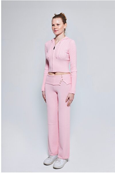 Pretty Georgina Triko Kapuşonlu Takım