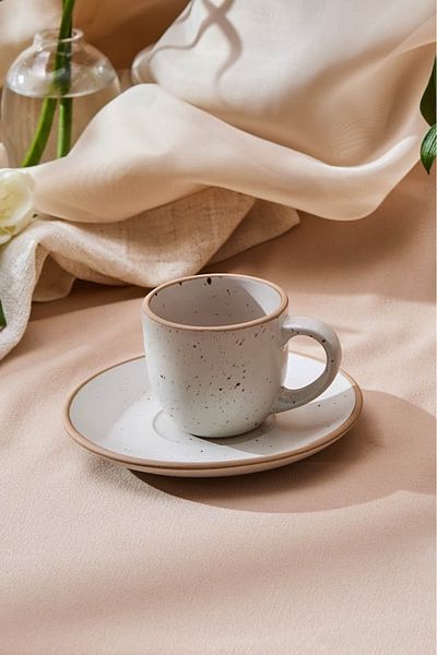 Karaca Chicago Dot Reactive Coffee Cup 90 ml