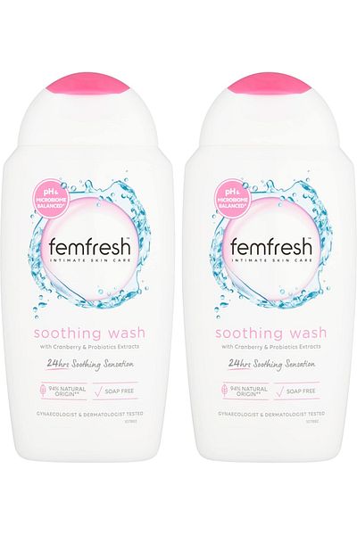 Femfresh Ultimate Care 250ml Soothing Wash X 2