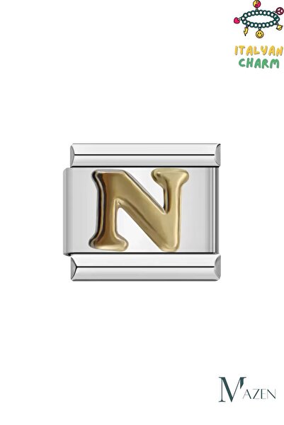 MAZEN N HARFİ, HARF  İTALYAN BİLEKLİK CHARMI