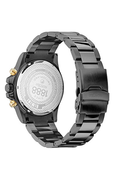 Roamer Mens Watch 861837 49 55 20, Quartz, 45mm, 10ATM