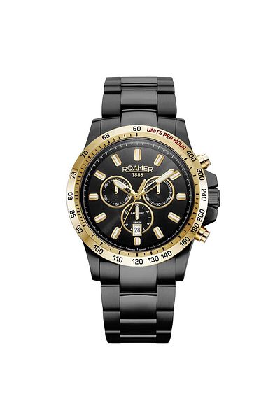 Roamer Ανδρικό ρολόι Roamer 861837 49 55 20, Quartz, 45mm, 10ATM