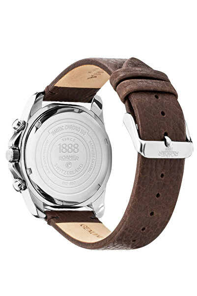 Roamer Mens Watch 862837 41 45 02, Quartz, 43mm, 10ATM