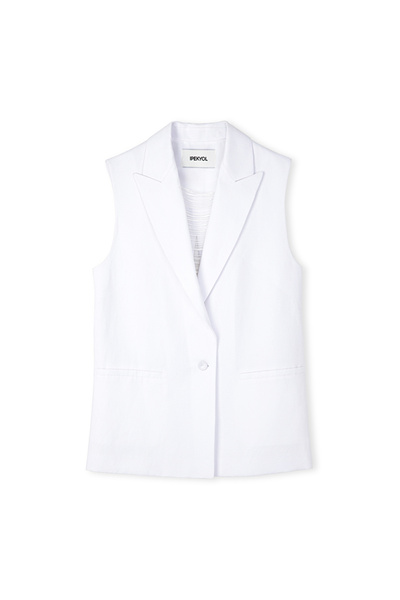 İpekyol Vest with Low Back and Tassels