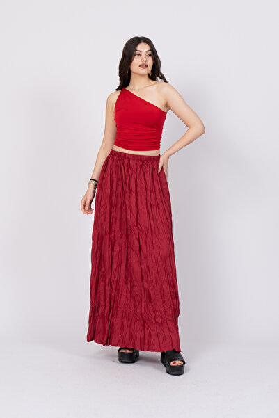 MissVina Μακριά φούστα με ελαστική μέση 010