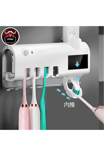 VOOKA Ultraviyole Dış Fırçası Diş Macunu Tutucu Stand