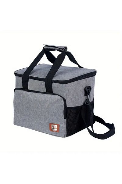 YOYOSO Gray Double Compartment Meal Bag