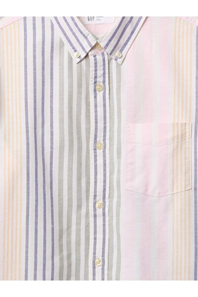 GAP Erkek Çok Renkli Standard Fit Oxford Gömlek