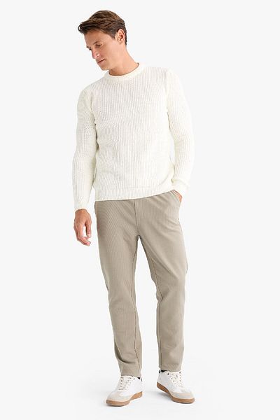 DeFacto Standard Fit Crew Neck Knitwear Sweater C8814Ax24Wn