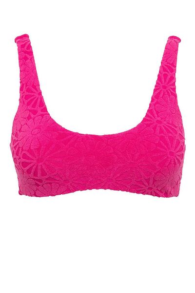 DeFacto Regular Fit Floral Jacquard Bikini Top-fall In Love B6901ax24sm