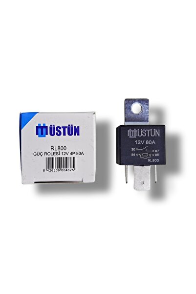 Özgü Otomotiv ÜSTÜN 12 VOLT 80 AMPER RÖLE - GÜÇ RÖLESİ 80AH 12 VOLT