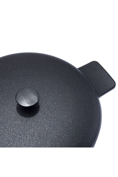 CooknKeep Black Pearl Deep Pot 24 cm