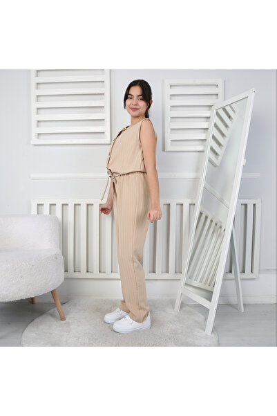 CRASSİ Girl's Jumpsuit Striped