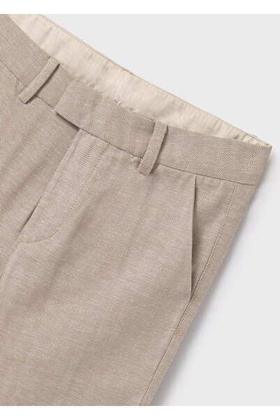 MAYORAL Boy's Woven Trousers 10-14 Years Old Cream