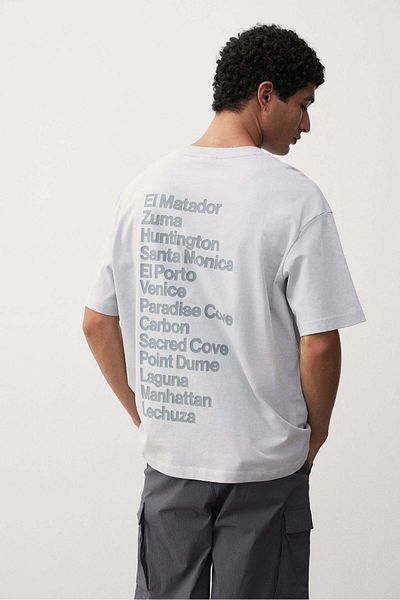 H&M Loose Fit Printed T-shirt