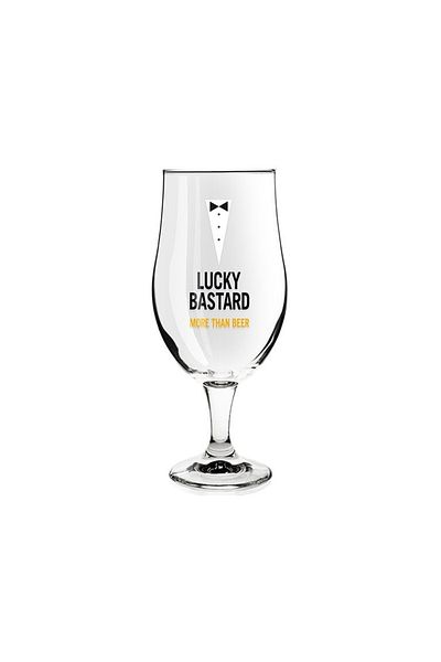 BM GİFT DESİGN Lucky Bastard beer glass 400ml