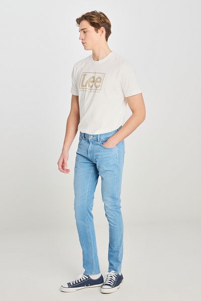 Lee Luke Slim Fit Slim Fit Ανοιχτό μπλε βαμβακερό εύκαμπτο τζιν παντελόνι