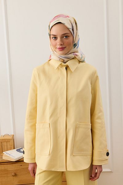 Qef Twill Silk Scarf - Hera