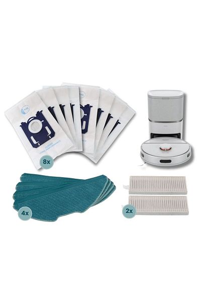 Supervac Robot Vacuum Cleaner Maintenance Kit Compatible for Homerun 3000 Series Aqua Xu3000, Xu3100, Xu3110, Xu2100
