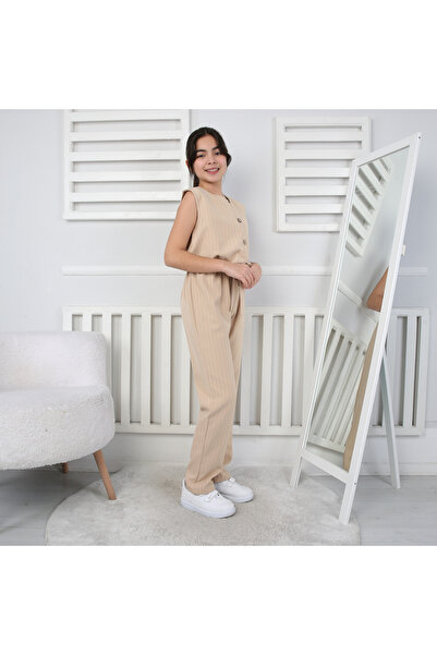 CRASSİ Girl's Jumpsuit Striped