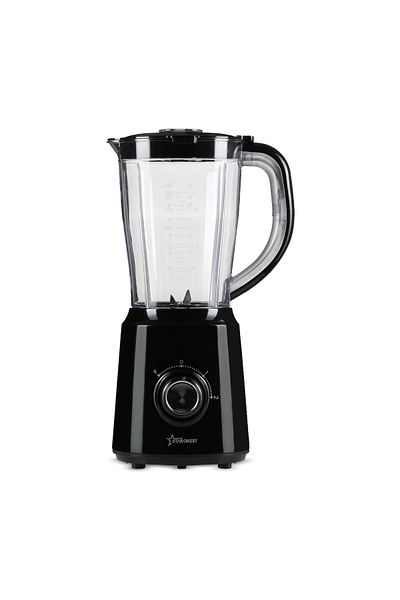 STARCREST Blender STARCREST STB-15500B, 500 W, 1.5 l, 2 viteze + functie Pulse, Negru