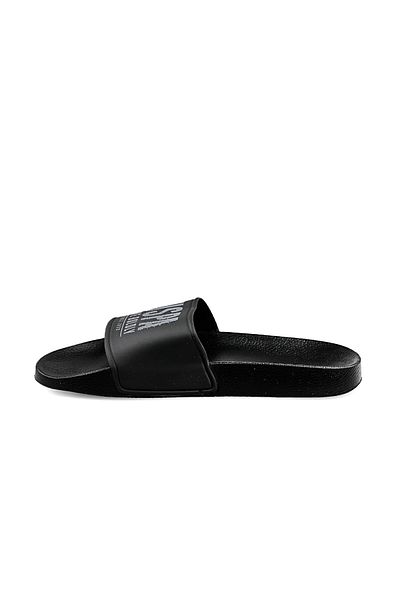 U.S. Polo Assn. Μαύρες ανδρικές παντόφλες U.S. Polo Assn Gusty 2fx 101150576