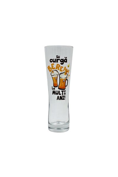 BM GİFT DESİGN Beer glass Let the beer flow. Happy Birthday! 500ml
