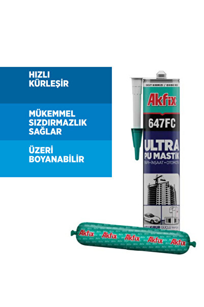 Genel Markalar 647fc Beyaz 280 ml Pu Mastik Ultra Poliüretan Otomotiv Yapı