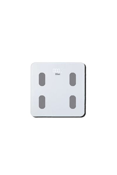 Zilan Zilan ZLN8979 body scale made of tempered glass, capacity 3-180kg, OKOK Application, LCD Display