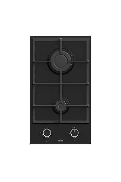 Ferre LN152 Siyah Emaye Ankastre Ocak (DÖKÜM IZGARA)