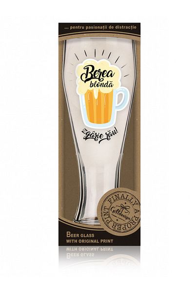BM GİFT DESİGN Beer glass Blonde beer scratches badly!