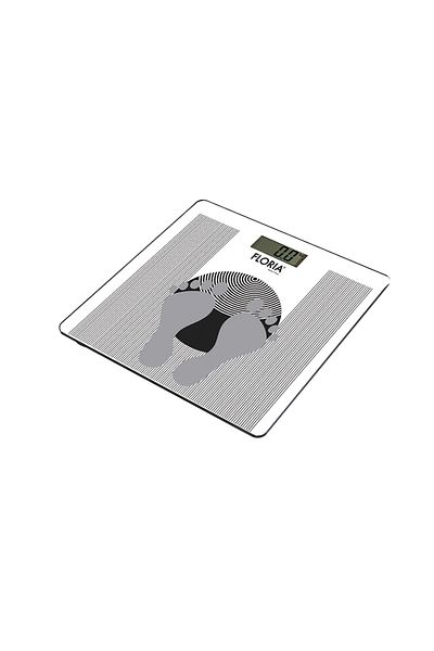 Floria Floria ZLN7682 Electric Scale Gray, automatic closing, capacity 150 kg