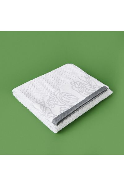Evidea Soft Noble Face Towel - Gray - 50X90 cm